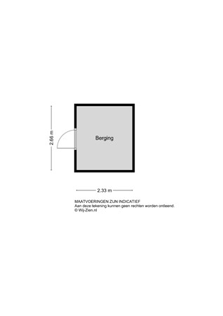 Lekstraat 13, 2953 CD Alblasserdam - Plattegrond BR 2 - 2D - Lekstraat 13 te Alblasserdam.jpg