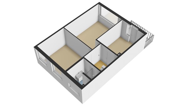 Roemer Visscherstraat 5, 2951 TH Alblasserdam - Plattegrond 1E - 3D - Roemer Visscherstraat 5 te Alblasserdam.jpg
