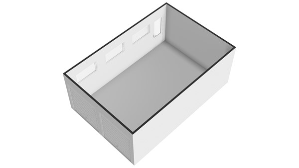 Resedahof 2, 2951 BW Alblasserdam - Plattegrond garage - 3D - Resedahof 2 te Alblasserdam.jpg