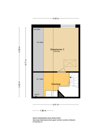 Anjerstraat 7, 2951 BA Alblasserdam - Plattegrond 2E - 2D - Vragenlijst verkoper - Anjerstraat 7 te Alblasserdam.jpg