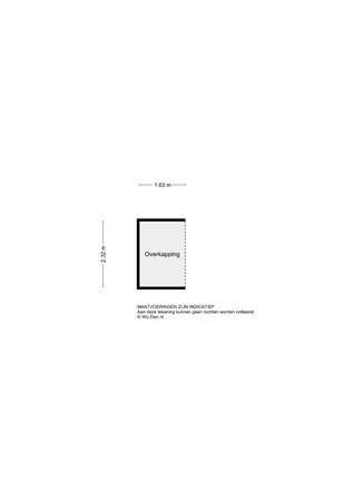 Polderstraat 80, 2952 AN Alblasserdam - Overkapping - 2D - Polderstraat 80 te Alblasserdam.jpg
