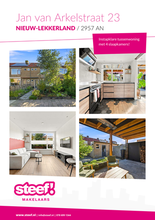 Brochure preview - Jan van Arkelstraat 23, 2957 AN NIEUW-LEKKERLAND (1)