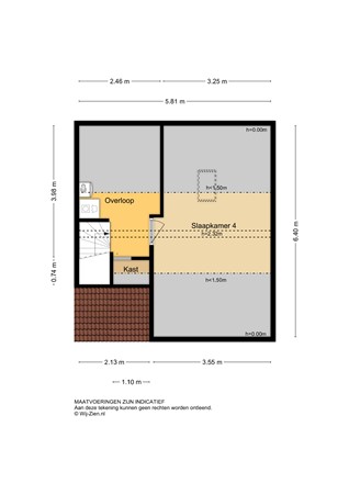 Jan van Arkelstraat 23, 2957 AN Nieuw-Lekkerland - Plattegrond  2e - 2D - Jan van Arkelstraat 23 te Nieuw-Lekkerland.jpg