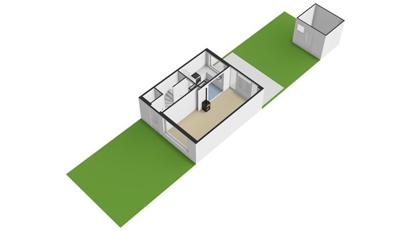 Jan van Arkelstraat 23, 2957 AN Nieuw-Lekkerland - Plattegrond  perceel - 3D - Jan van Arkelstraat 23 te Nieuw-Lekkerland.jpg
