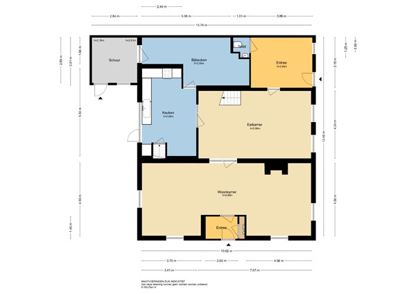 Westeinde 9, 2969 BK Oud-Alblas - Plattegrond BG - 2D - Westeinde 9 te Oud-Alblas.jpg