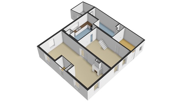Westeinde 9, 2969 BK Oud-Alblas - Plattegrond BG - 3D - Westeinde 9 te Oud-Alblas.jpg