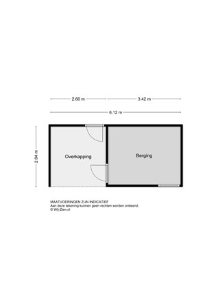 A. Anemastraat 12, 3354 AA Papendrecht - Plattegrond BR - 2D - A. Anemastraat 12 te Papendrecht.jpg