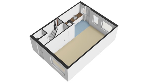 Resedastraat 70, 2951 BX Alblasserdam - Plattegrond 3D - BG - Resedastraat 70 te Alblasserdam.jpg