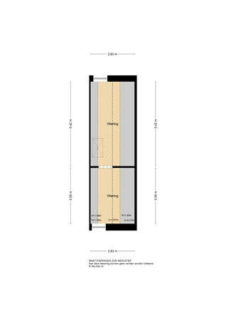 Grondmolen 94, 3352 CD Papendrecht - Plattegrond 2E - 2D - Grondmolen 94 te Papendrecht.jpg