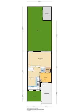 Grondmolen 94, 3352 CD Papendrecht - Plattegrond perceel - 2D - Grondmolen 94 te Papendrecht.jpg