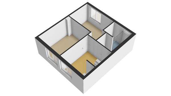 Papaverstraat 22, 2951 BR Alblasserdam - 1e verdieping 3D - Papaverstraat 22 te Alblasserdam.jpg