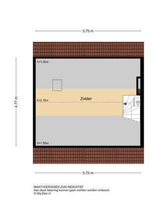Papaverstraat 22, 2951 BR Alblasserdam - 2e verdieping 2D - Papaverstraat 22 te Alblasserdam.jpg