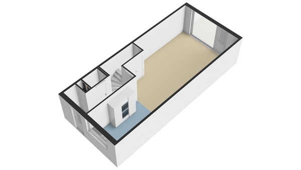 Lange Tiendweg 40, 3353 CW Papendrecht - Begane grond 3D - Lange Tiendweg 40 te Papendrecht.jpg