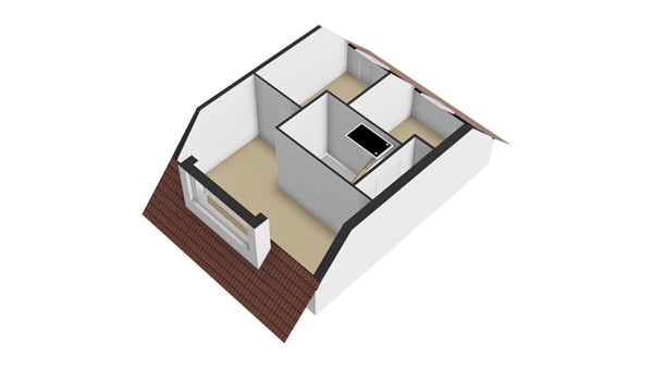 Fop Smitstraat 66, 2953 XG Alblasserdam - Plattegrond 2E - 3D - Fop Smitstraat 66 te Alblasserdam.jpg