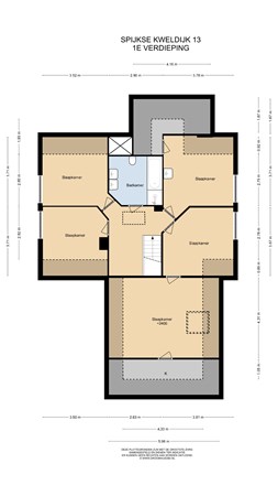 Floorplan - Spijkse Kweldijk 13, 4161 BP Heukelum