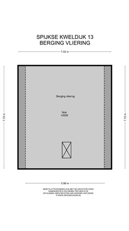 Floorplan - Spijkse Kweldijk 13, 4161 BP Heukelum