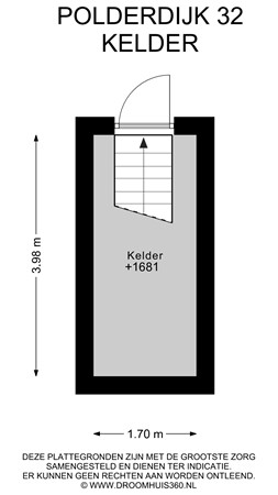 Floorplan - Polderdijk 32, 4156 JG Rumpt