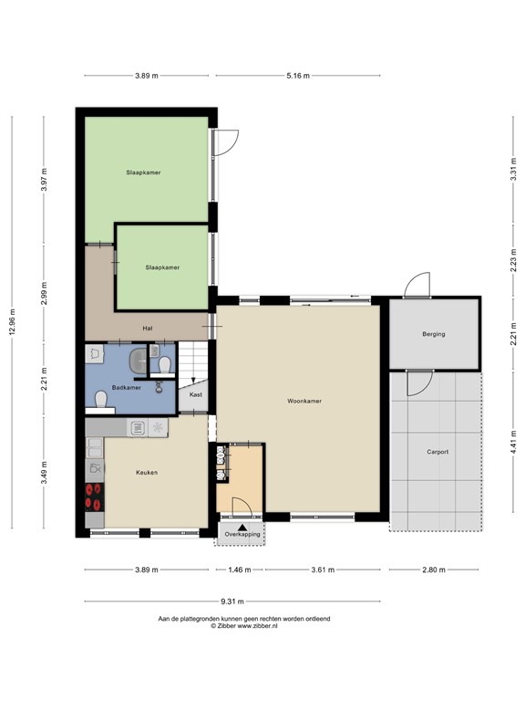 mediumsize floorplan