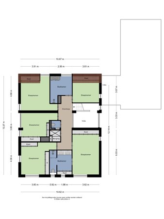 Floorplan - Gozelinusbocht 24, 5531 KL Bladel