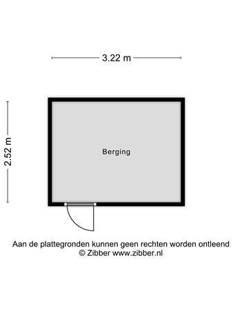 Floorplan - Van Den Boomstraat 18, 5521 VT Eersel