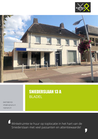 Brochure preview - Sniederslaan 13-A, 5531 EG BLADEL (1)