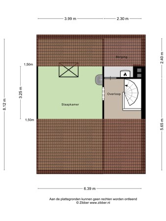 Floorplan - Felix Timmermanslaan 33, 5531 SH Bladel