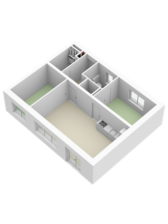 Floorplan - Vogelwikke 1B, 5531 KA Bladel