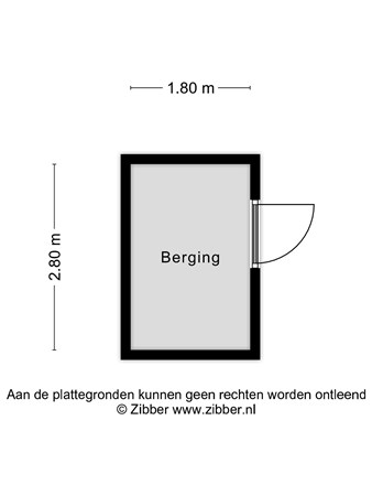 Floorplan - Vogelwikke 1B, 5531 KA Bladel