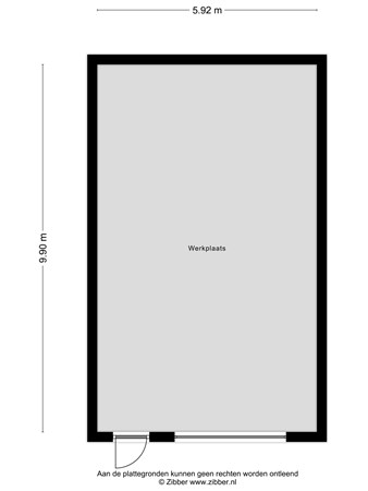 Floorplan - Denestraat 3, 5541 RL Reusel