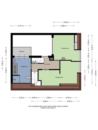 Floorplan - Pastoor van Arsplein 36, 5622 CJ Eindhoven