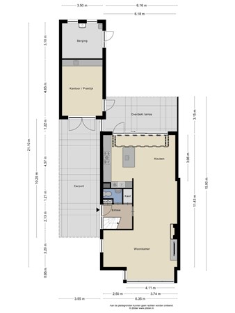 Floorplan - Emmaplein 15, 5531 HL Bladel