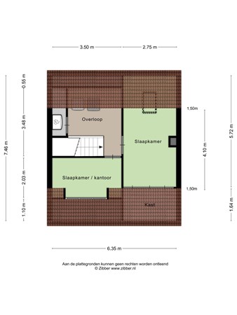 Floorplan - Emmaplein 15, 5531 HL Bladel