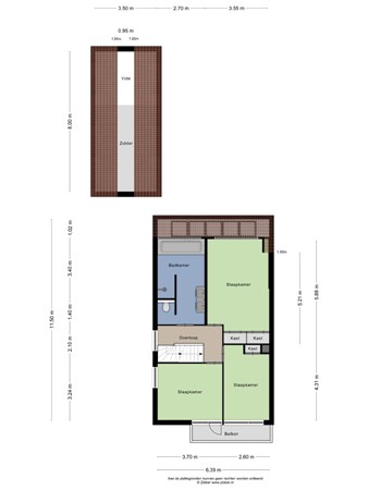 Floorplan - Emmaplein 15, 5531 HL Bladel