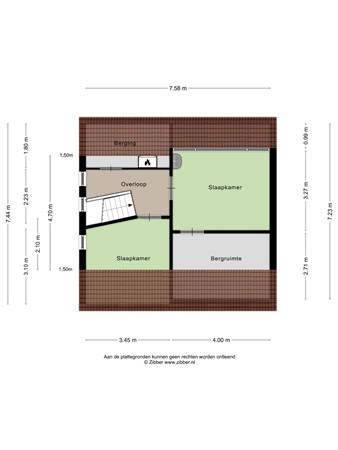 Floorplan - Europalaan 91, 5531 BG Bladel