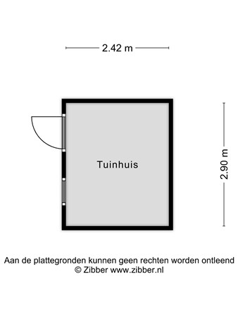 Floorplan - Europalaan 91, 5531 BG Bladel