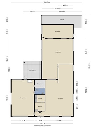 Floorplan - Goudenrijderhof 15, 5551 VH Valkenswaard