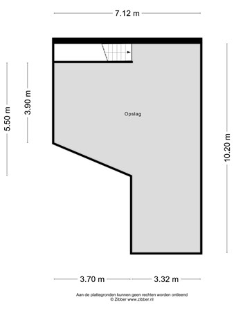 Floorplan - Goudenrijderhof 15, 5551 VH Valkenswaard