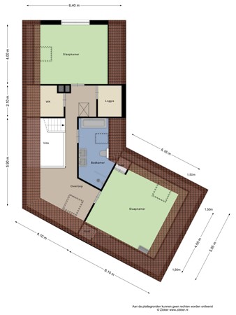 Floorplan - Akkerwinde 48, 5527 KE Hapert