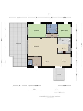 Floorplan - Kerkstraat 9A, 5527 EE Hapert