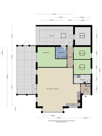 Floorplan - Beerzedal 13, 5527 GJ Hapert