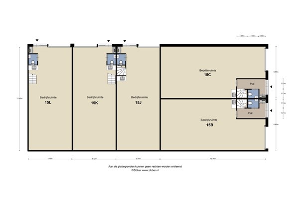 Floorplan - Handelsweg 15C, 5527 AL Hapert