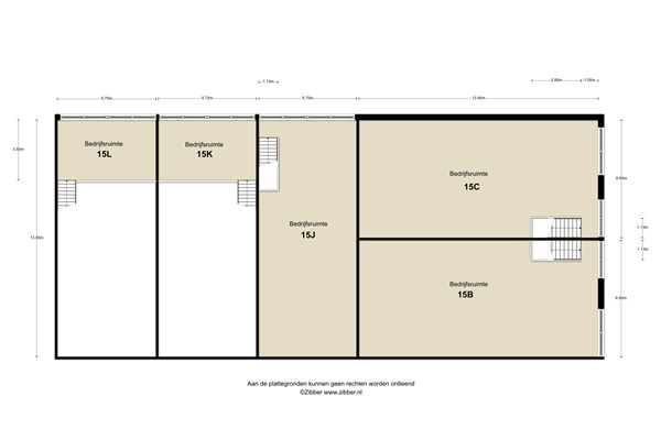 Floorplan - Handelsweg 15C, 5527 AL Hapert