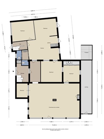 Floorplan - Oude Provincialeweg 68, 5527 BR Hapert