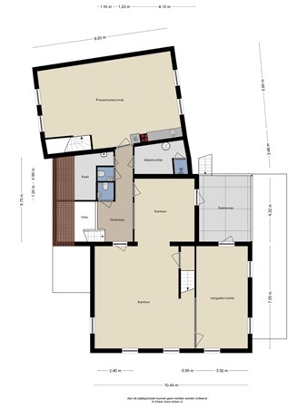 Floorplan - Oude Provincialeweg 68, 5527 BR Hapert