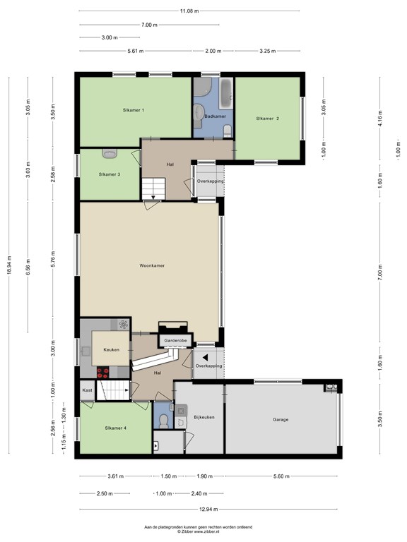 mediumsize floorplan