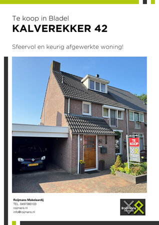 Brochure preview - Kalverekker 42, 5531 DS BLADEL (1)