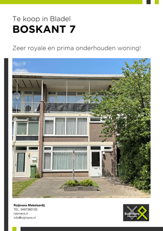 Brochure preview - Boskant 7, 5531 AM BLADEL (1)