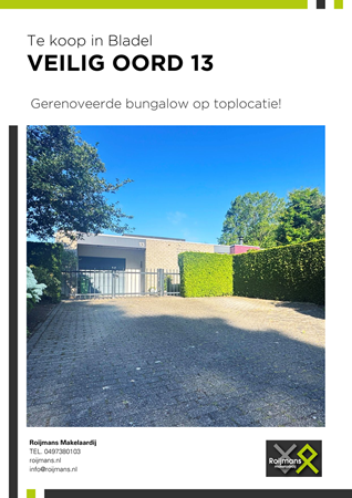 Brochure preview - Veilig Oord 13, 5531 XA BLADEL (1)