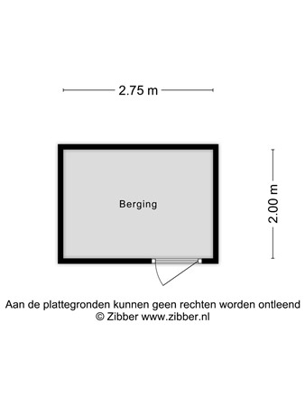 Floorplan - Veilig Oord 13, 5531 XA Bladel