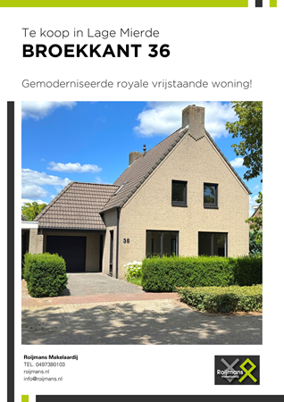 Brochure preview - Broekkant 36, 5094 GP LAGE MIERDE (1)